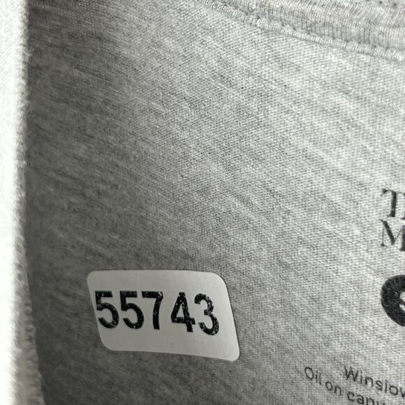 WINSLOW HOMER Shirt Adult S CROSSCURRENTS The Metropolitan Museum of Art Gray - Picture 13 of 13